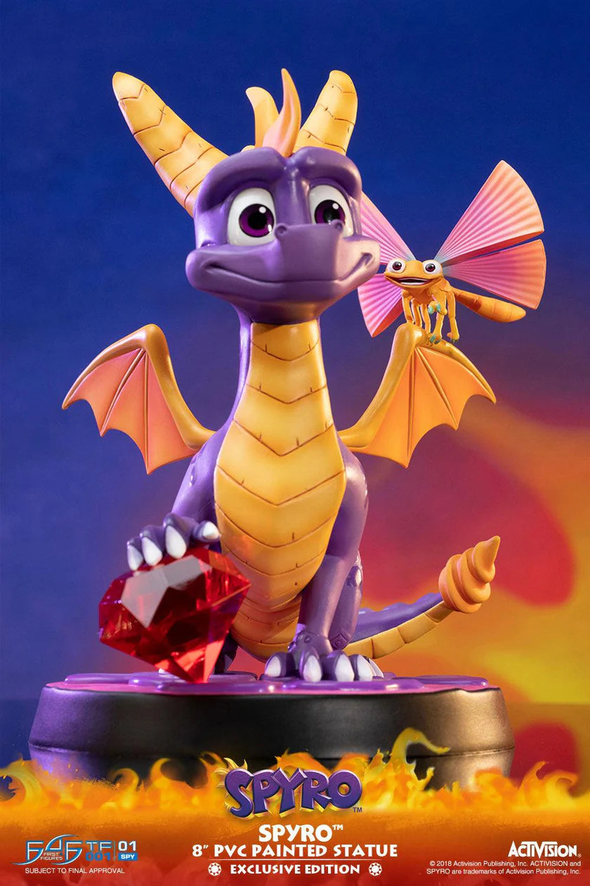 Activision Spyro The Dragon - Pvc Statue [Exclusive Edition] (20cm)