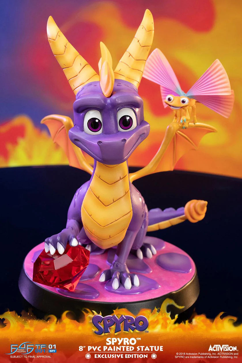 Activision Spyro The Dragon - Pvc Statue [Exclusive Edition] (20cm)