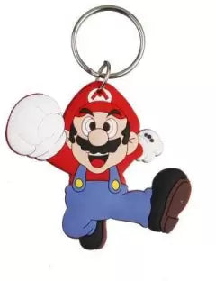 Super Mario Silicone Keychain