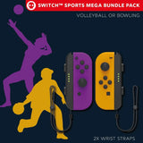 Nintendo Switch Sports Accessories Mega Bundle Pack (10Pcs)