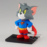 Tom and Jerry 100th Anniversary Warner Bross Tom as Superman Figure - (8cm)