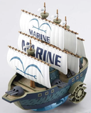 Anime One Piece Grand Ship Collection Marine Ship Model Kit