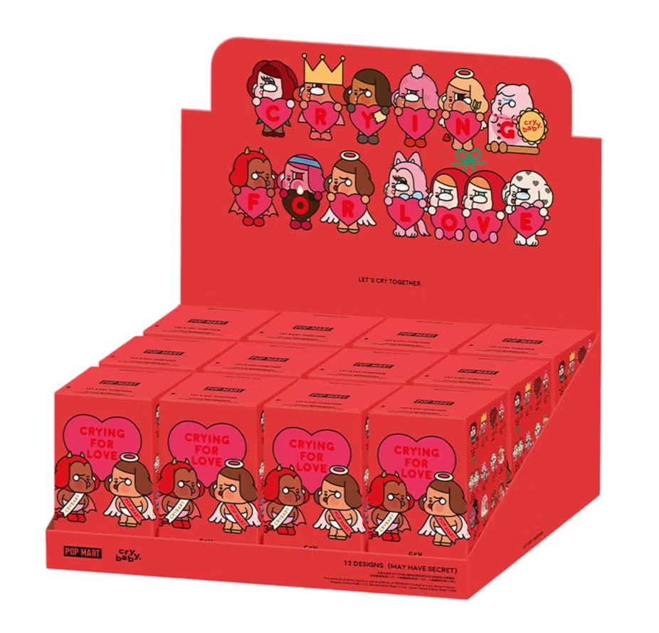 Official POP MART Crybaby Crying for Love Series Figure (Blind Box 1 pcs)