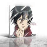 Anime Attack on Titan Mikasa Ackerman Frameless Art Painting (30x30cm)