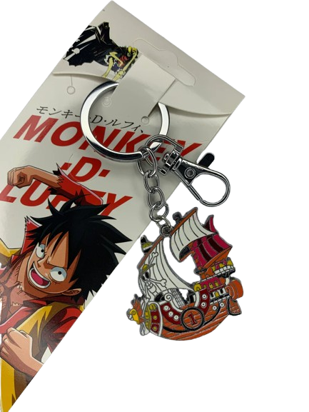 Anime One Piece Metal Keychain