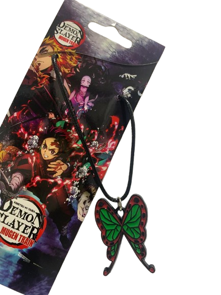 Anime Demon Slayer Butterfly Necklace