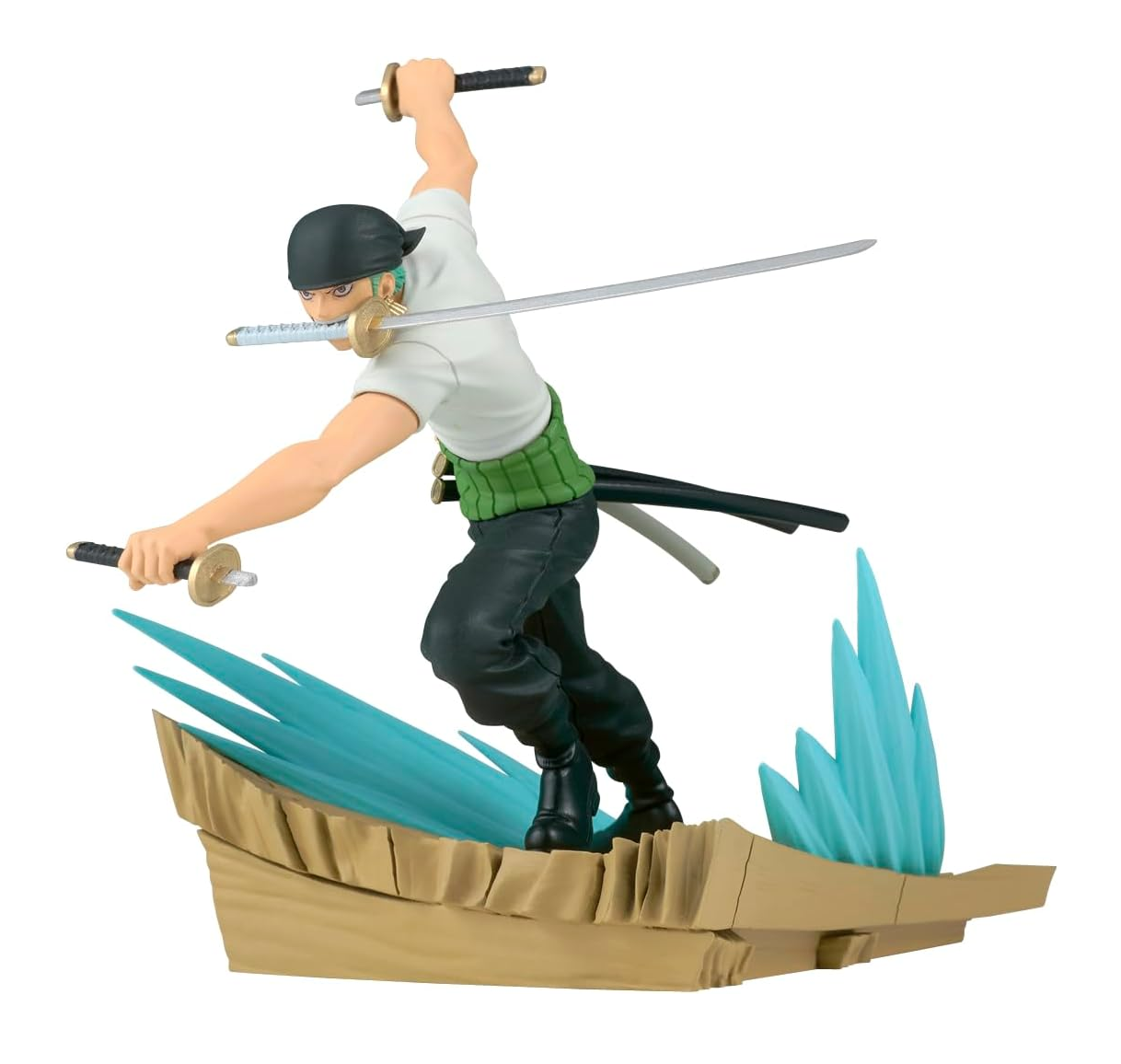 Banpresto Anime One Piece Money Roronoa Zoro Senkozekkei Figure (11cm)