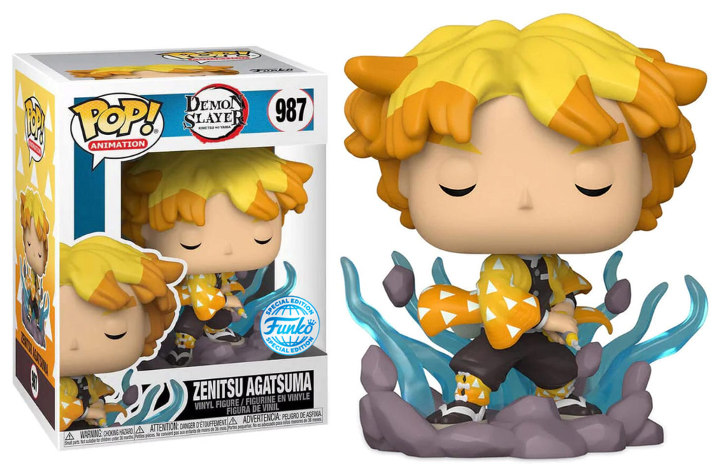 Funko Pop Anime Demon Slayer Zenitsu Agatsuma (Special Edition)