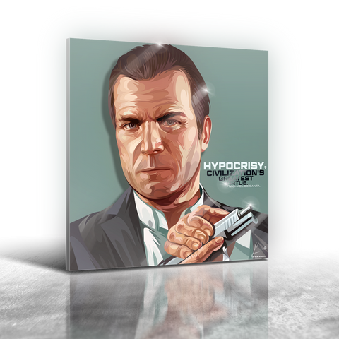 GTA V - Michael De Santa Frameless Art Painting (30x30cm)