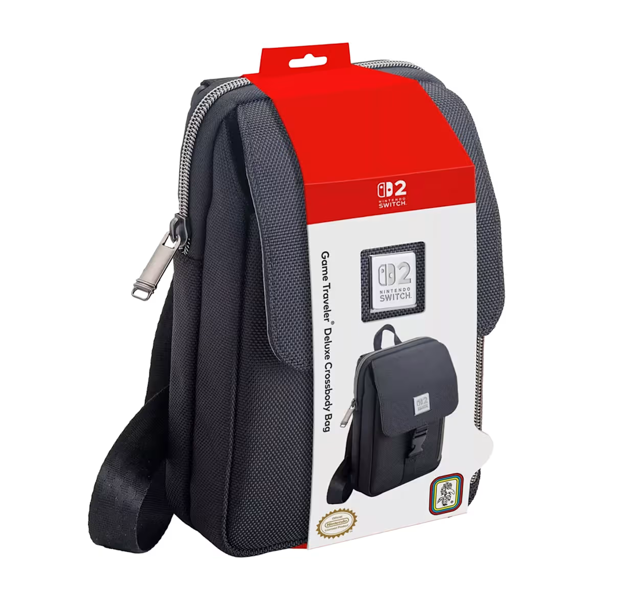 Official Nintendo Switch 2 Game Traveler Deluxe Crossbody Bag Case