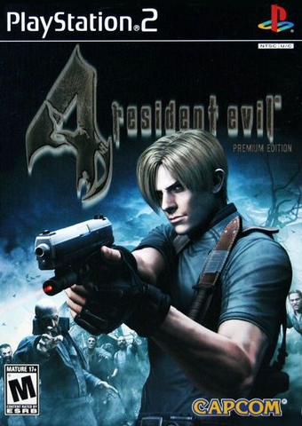Resident Evil 4 Decorative Painting Wall Wooden Posters (27x43cm)