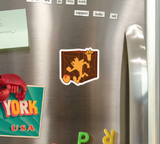 Crash Bandicoot Wumpa Hoarder Magnet (3"x2.78")