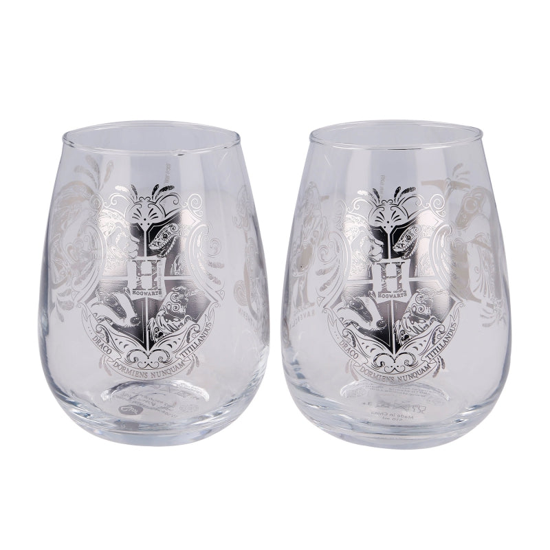 Official Harry Potter 2Pcs Crystal Glass Set (510 ml)