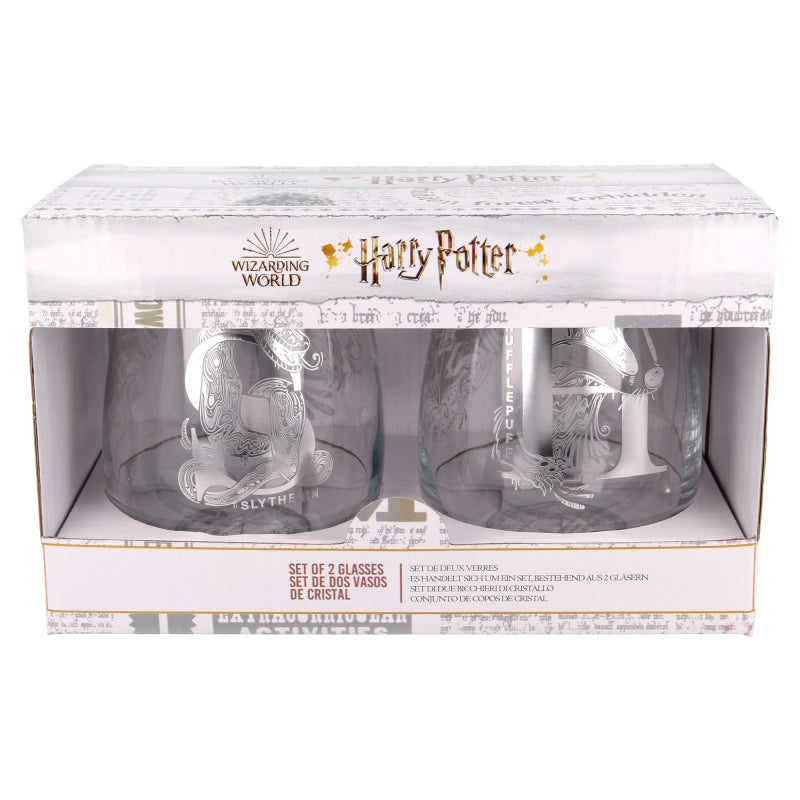 Official Harry Potter 2Pcs Crystal Glass Set (510 ml)