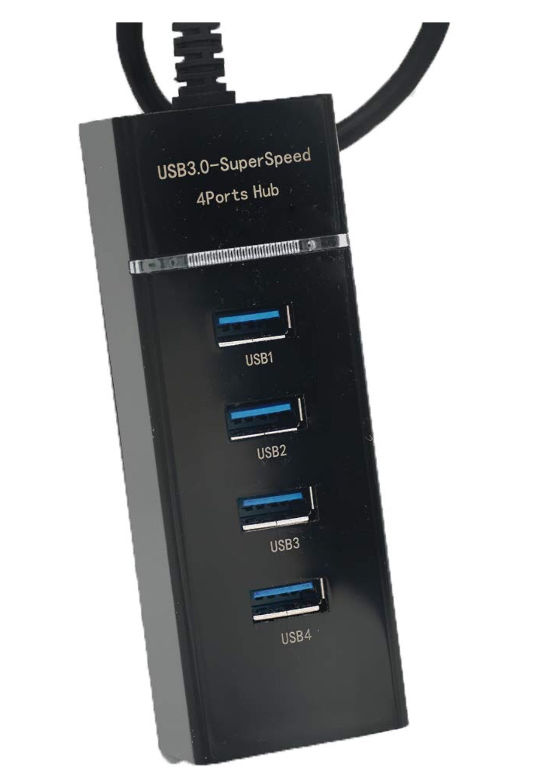 DOBE 4 Ports Hub USB 3.0 Super Speed High Speed For PS4(S)/PS4 Pro/Xbox One(S)/ Xbox 360/PC-Black