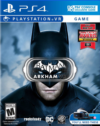 [PS4 VR] Batman Arkam VR R1