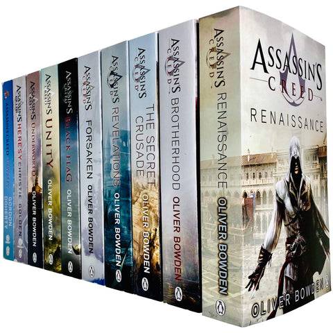 Assassin’s Creed Official 10 Books Collection Set (Books 1 - 10)
