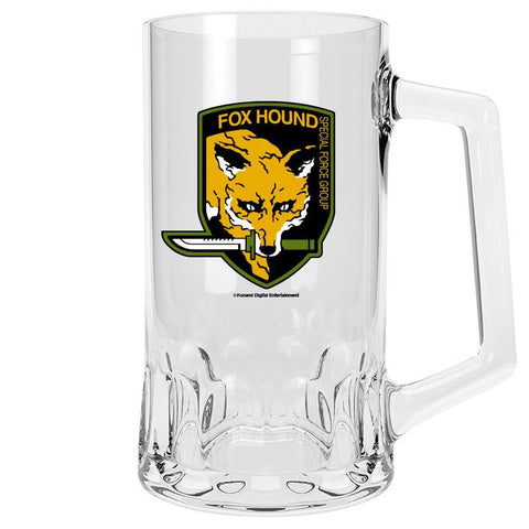 Official Metal Gear Solid Tankard Foxhound High Quality Glass (500 ml)