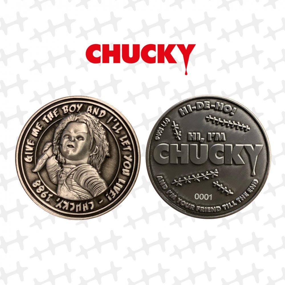 [Horror] Good Guy's Chucky Limited Edition Coin  (5cm)