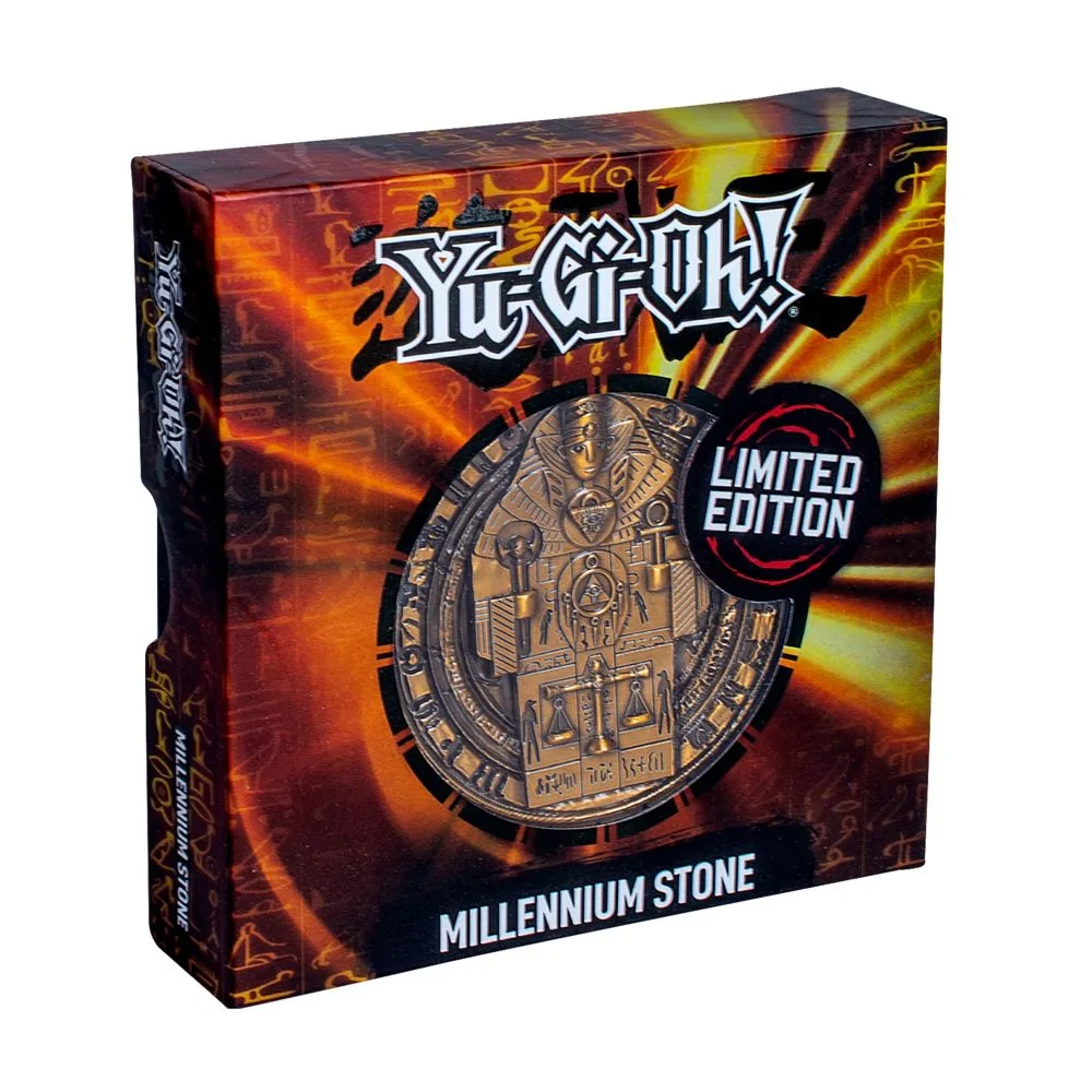 Official Anime Yu-Gi-Oh!: Millennium Stone Limited Edition Metal Coin / Medallion