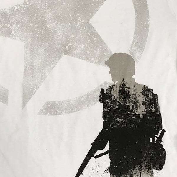 Official Call OF Duty Faded Freedom Star T-Shirt
