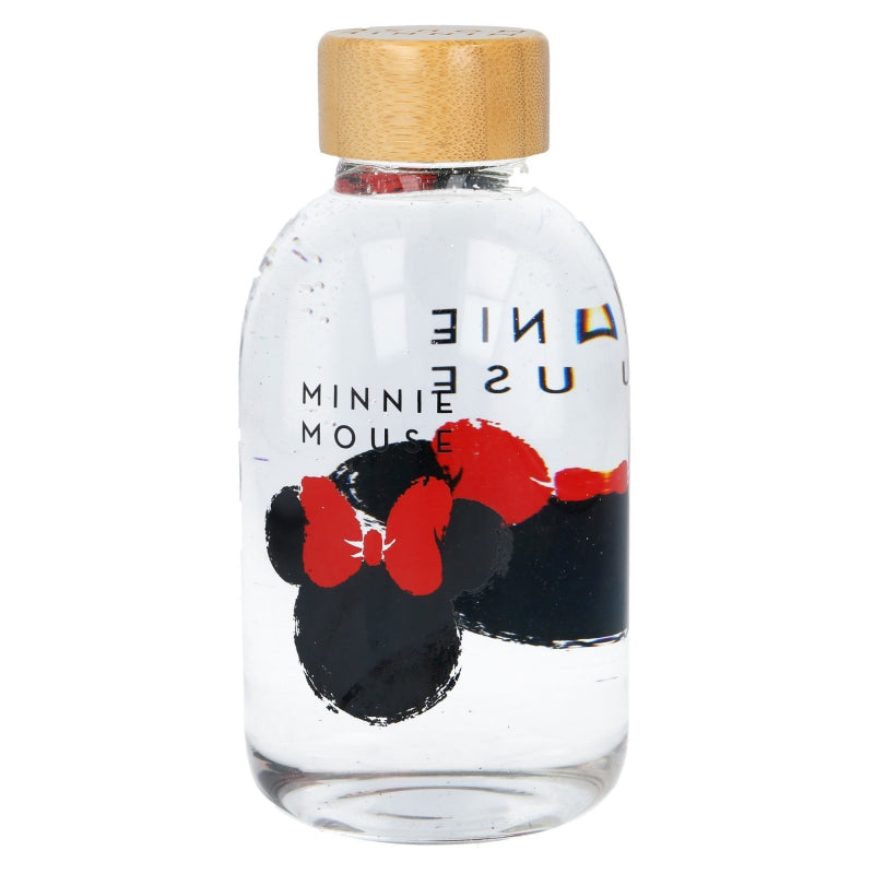 Official Disney Minnie Glass Bottle (620ml)
