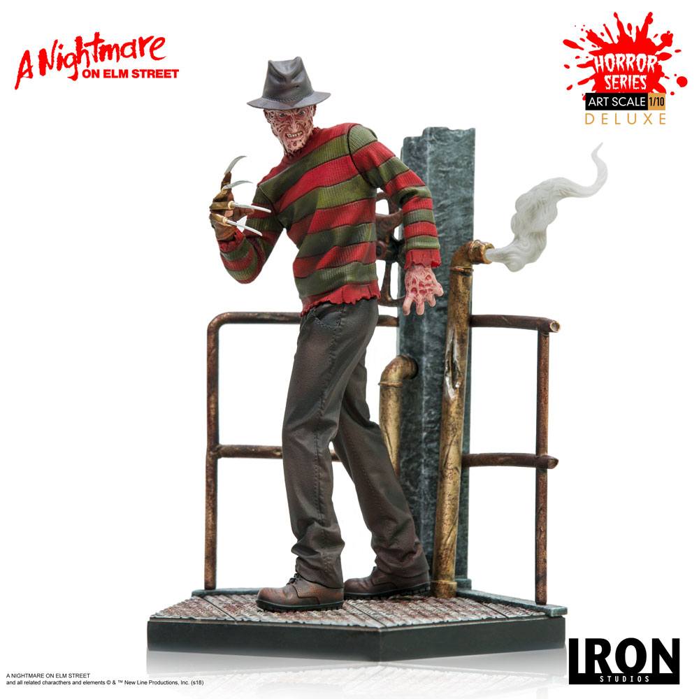 [Horror] A Nightmare Freddy Krueger Deluxe 1/10 Scale Figure From Iron Studios