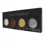 Official Game Of Thrones 4 Sigil Medallions