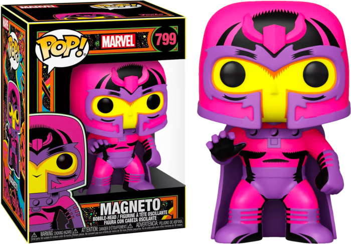 Funko Pop Marvel Black Light Magneto (Special Edition)