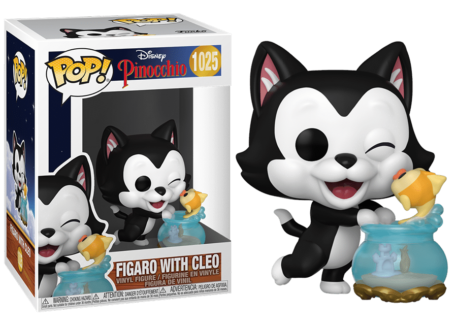 Funko Pop Disney Pinocchio Figaro With Cleo