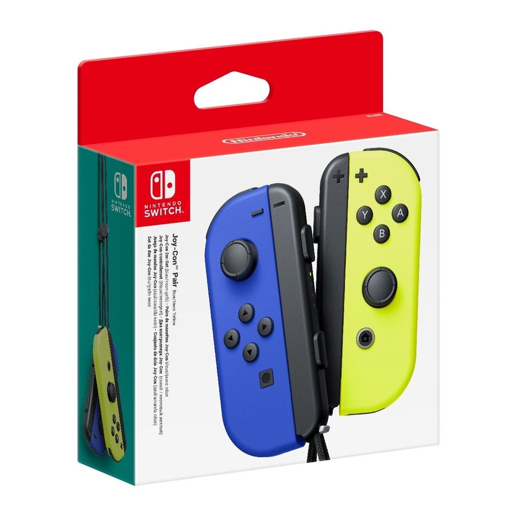 Nintendo Blue/ Neon Yellow Joy-Con (L/R) - Switch