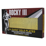 Rocky III 24K Gold Plated (Limited Edtion)