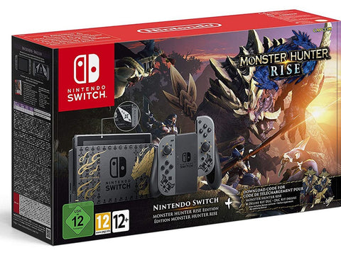Nintendo Switch Monster Hunter Rise Limited Edition Console R2
