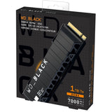 WD_BLACK SN850 1TB NVMe Internal Gaming SSD with Heatsink - Works with Pc and Playstation 5, Gen4 PCIe, M.2 2280, Up to 7,000 MB/s