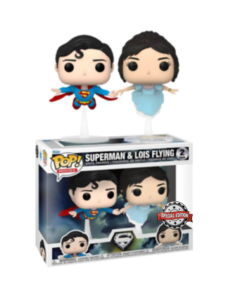 Funko Pop DC Comics Superman and Lois Flying (Special Edition)