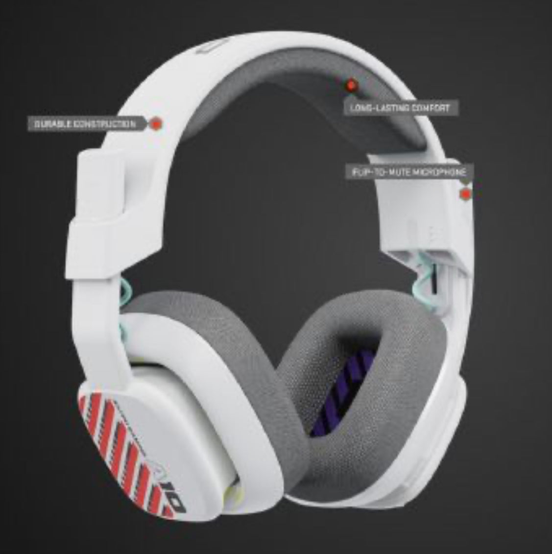 Astro A10 Gen 2 PlayStation Gaming Headset - White