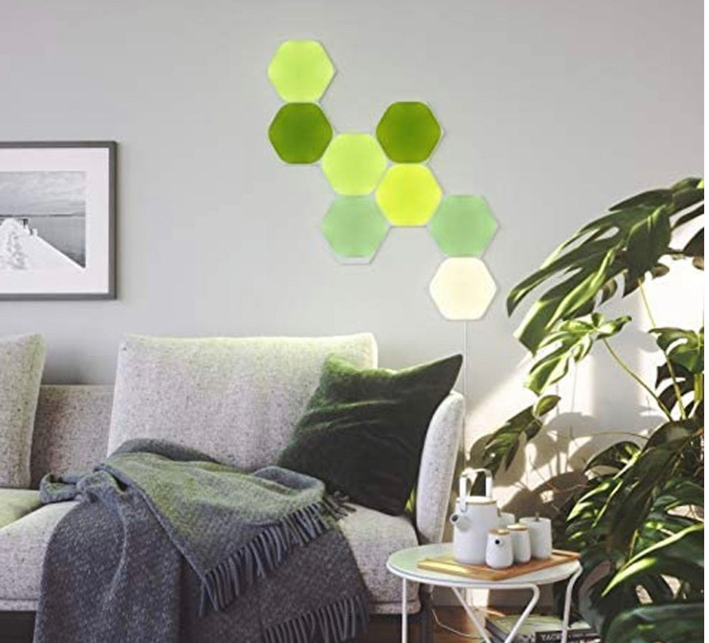 NanoLeaf Shapes - Hexagon Light Panels - White - 9 Panels