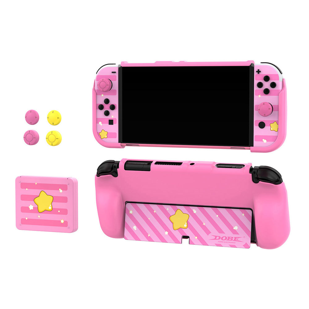 [NS] Game Protective Kit For N-S Oled (Pink)