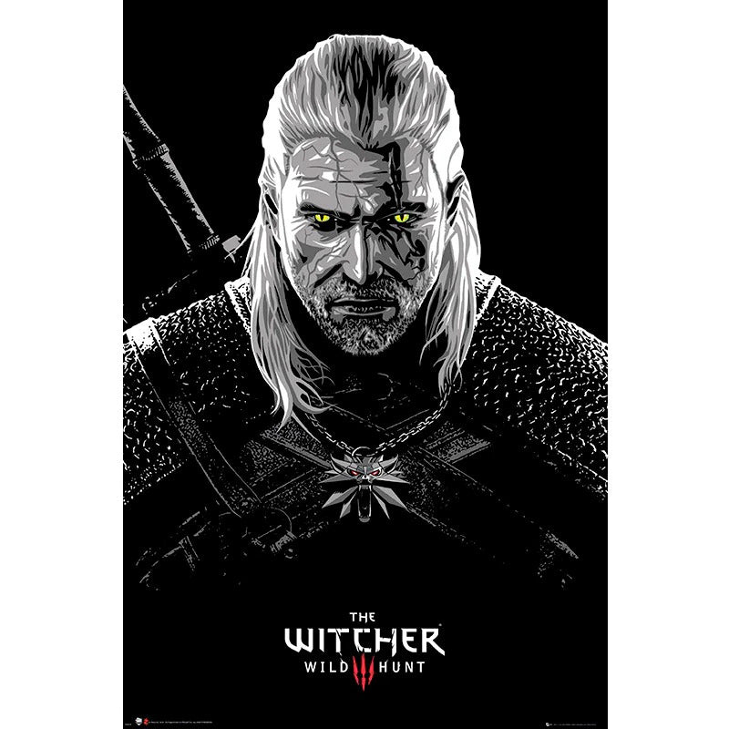 Official The Witcher Wild Hunt Poster (91.5x61cm)