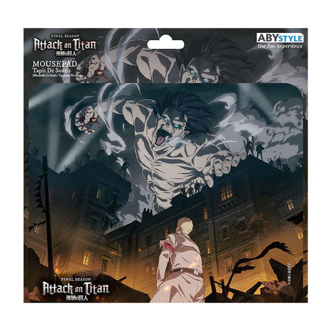 Official Anime Attack on Titan Mousepad (22x24cm)