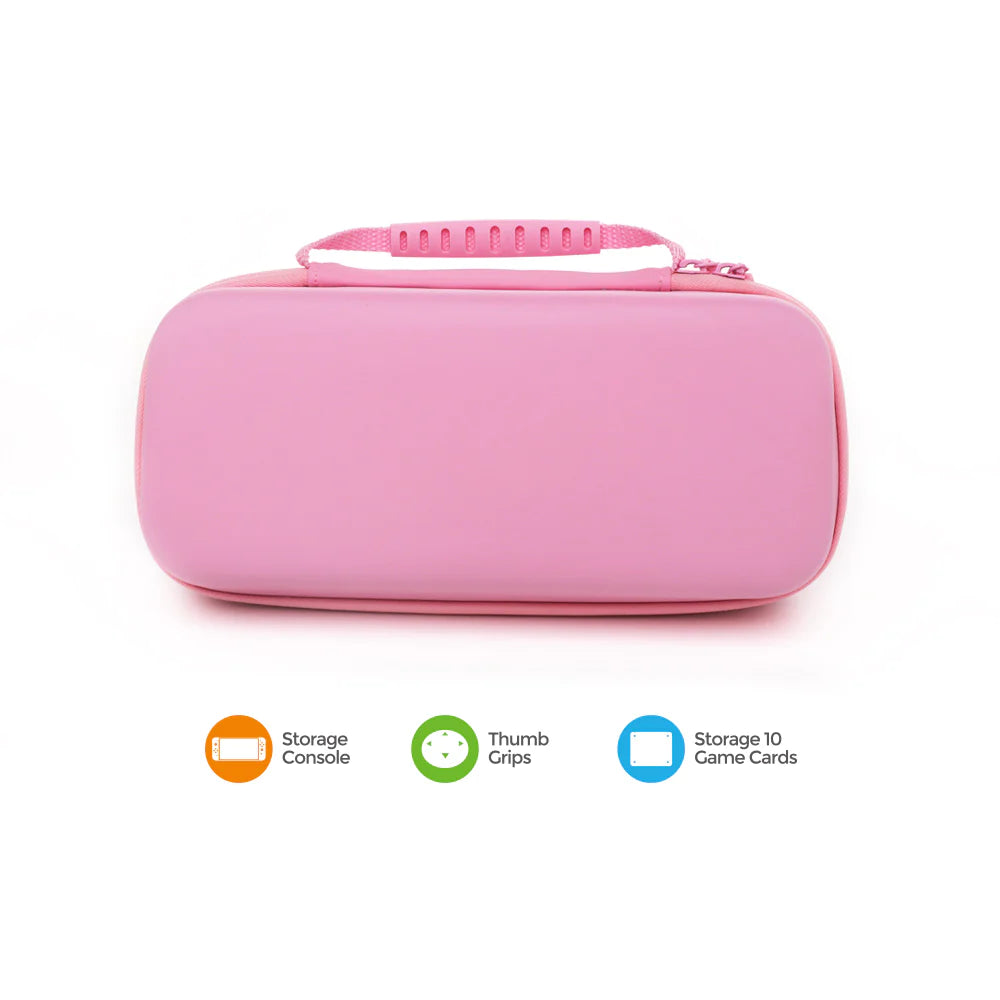 Storage Kit for Nintendo Switch OLED (Pink)
