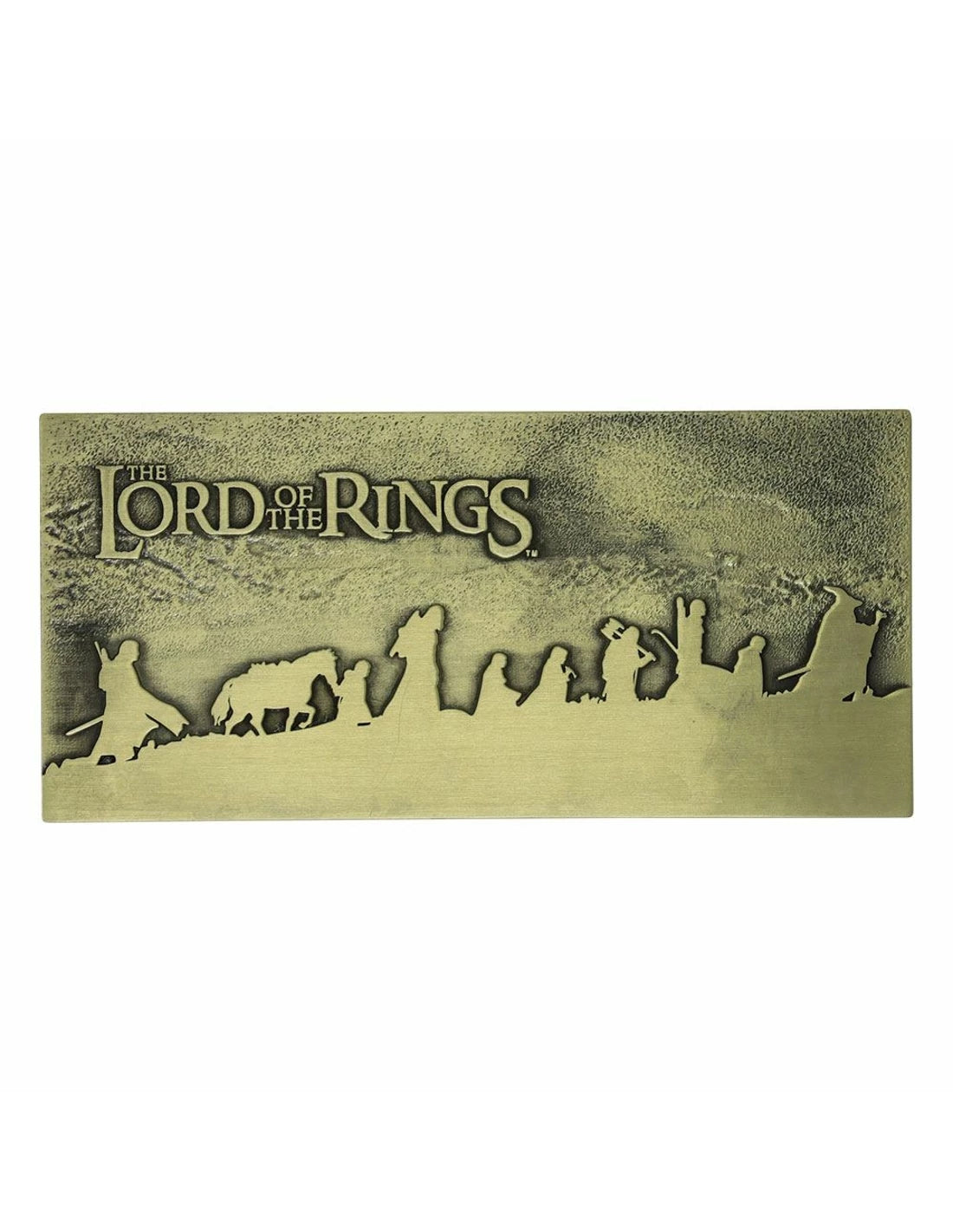 The Lord of The Rings The Fellowship Plaque (Limited Edtion)