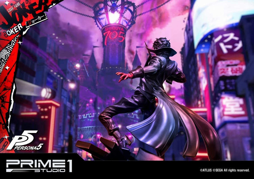 Prime 1 Persona 5 Protagonist Joker Premium Master Line 1/4 Statue
