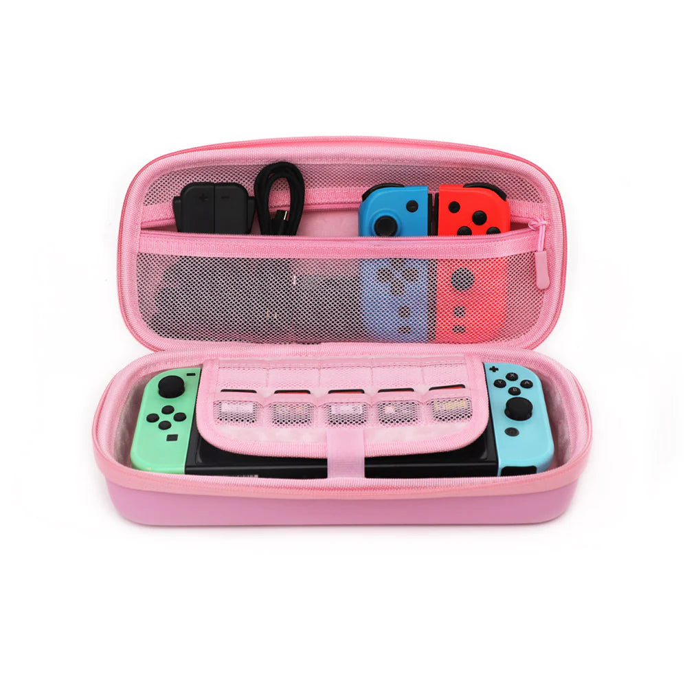 Storage Kit for Nintendo Switch OLED (Pink)