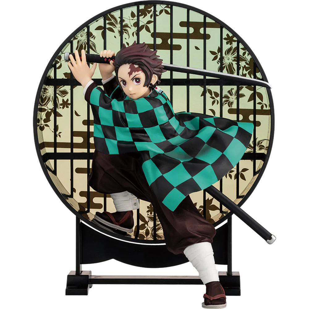 Anime Demon Slayer Tanjiro Kamado Layer Scape Figure (18cm)