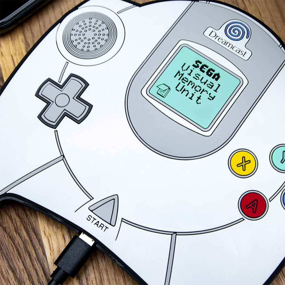 Official Dreamcast Controller Wireless Charging Mat