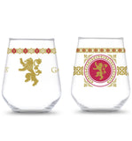 Game Of Thrones Lannister Set Of Two Glasses
