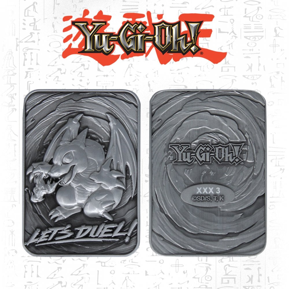 Anime Yu Gi Oh! Limited Edition Metal Card Baby Dragon