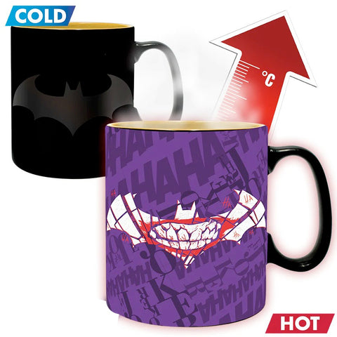 Official DC Comics Batman Matte Heat Change Mug (460ml)