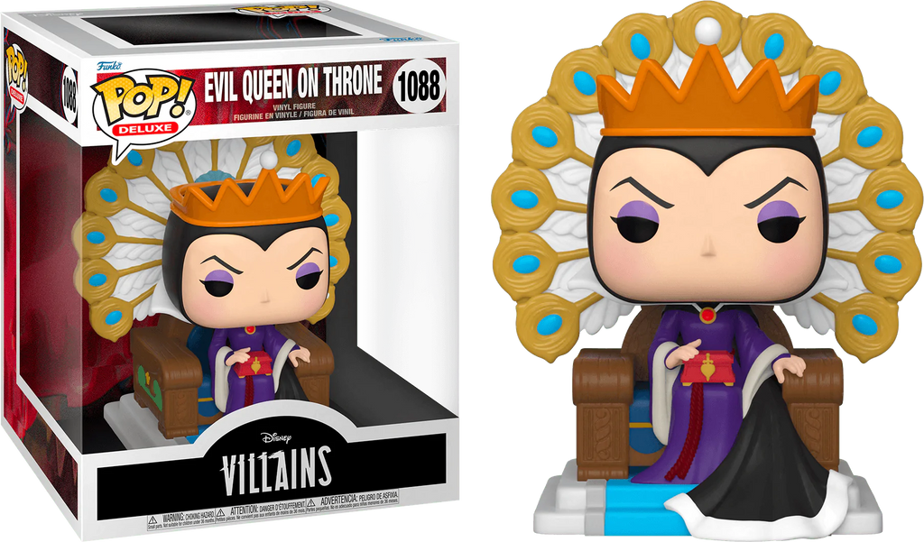 Funko Pop Disney Villains Evil Queen on Throne Deluxe